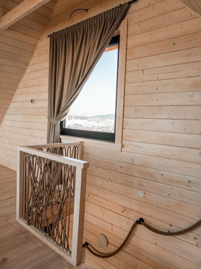 Osada Janosika Jacuzzi Drewniany Domek Na Odludziu Klikuszowa Buitenkant foto