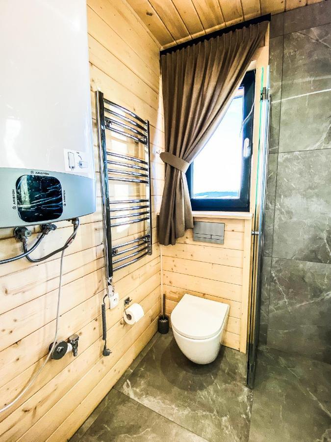 Osada Janosika Jacuzzi Drewniany Domek Na Odludziu Klikuszowa Buitenkant foto