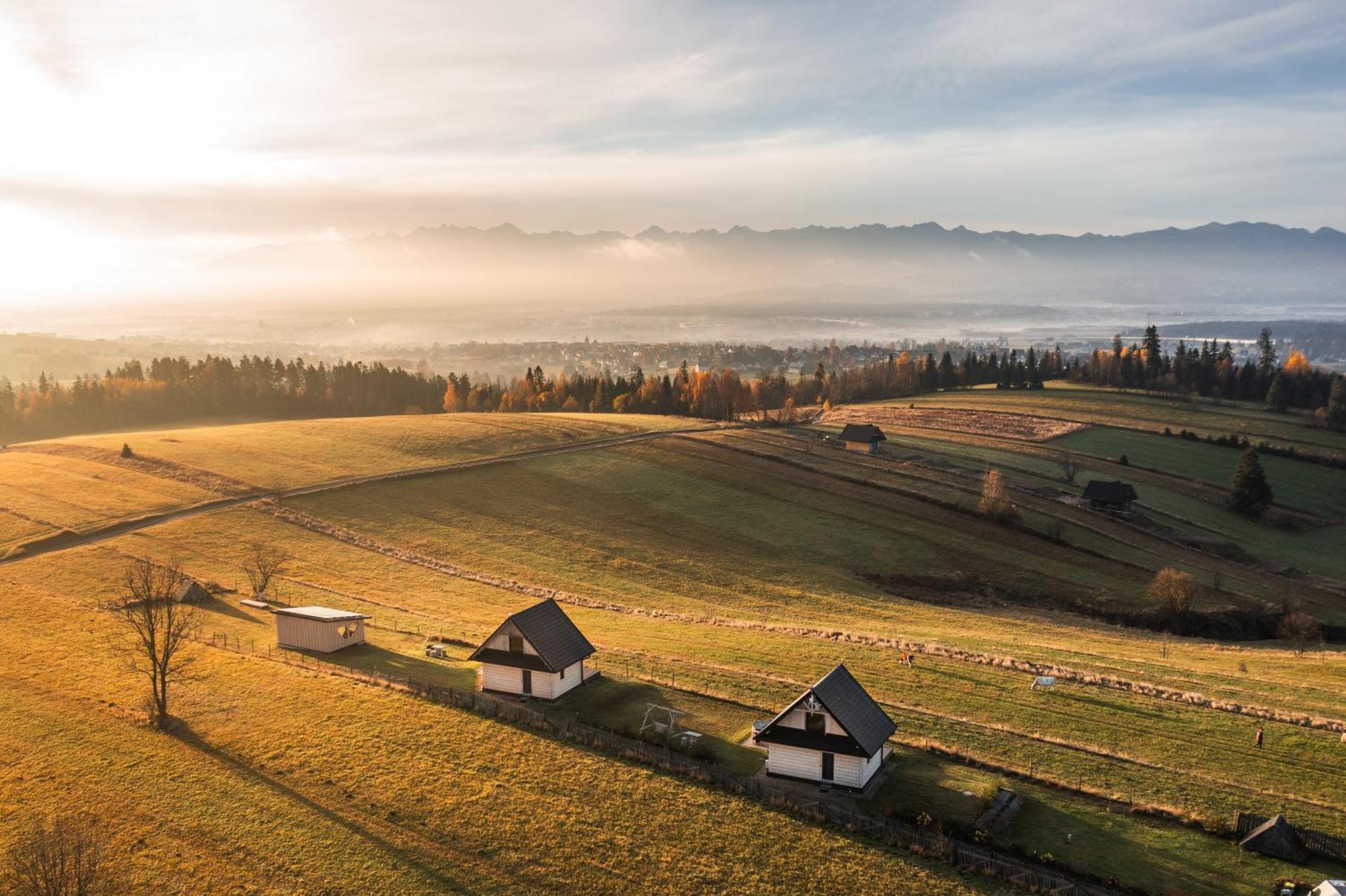 Osada Janosika Jacuzzi Drewniany Domek Na Odludziu Klikuszowa Buitenkant foto